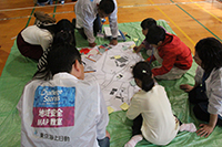 広島市立己斐小学校「地域安全マップづくり教室」